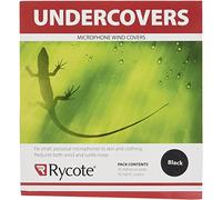 Rycote 065101 Undercover for Lavalier Microphone - Black (Pack of 30)