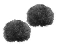 Rycote 065501 Windjammer for Lavalier - Black (Pack of 2)