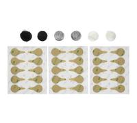 Rycote 065505 Overcover for Lavalier Microphone (Pack of 30),White, grey, black