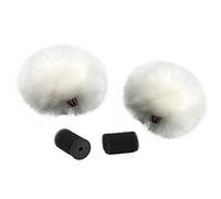 Rycote Pair White Ristretto Lavalier Windjammer