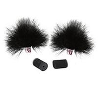 Rycote 065552 Windjammer for Ristretto Lavalier - Black (Pack of 2)