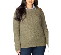 Rydale Chunky Shooting Sweater Pheasant Motif Wool Hunting Jumper Sweatshirt (UK, Numeric, 14, Regular, Regular, Derby Tweed)