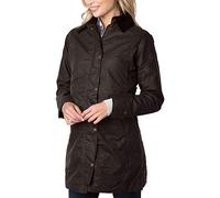Rydale Hannah II 3/4 Length 100% Waxed Cotton Long Jacket Women's Wax Country Riding Coat Olive