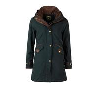 Rydale Ladies 3/4 Length Coat Women's Country Jacket Waterproof Three Quarter Riding Jackets (UK, Numeric, 16, Regular, Regular, Navy)