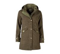 Rydale Ladies 3/4 Length Coat Women's Country Jacket Waterproof Three Quarter Riding Jackets (UK, Numeric, 16, Regular, Regular, Olive)