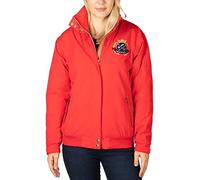 Rydale Ladies Bomber Jacket Women’s Short Coat Emblem Riding Equestrian Jackets 5 Colours (as8, numeric, numeric_14, regular, regular, Cherry)