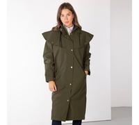 Rydale Ladies Bramham Full Length Coat - Women's Waterproof Coats - Olive - Size: UK14