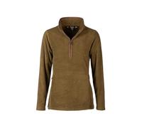 Rydale Ladies Huggate Overhead Pullover Fleece Women's Country Jumper Sweater (UK, Numeric, 10, Regular, Regular, Military Green)