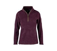Rydale Ladies Huggate Overhead Pullover Fleece Women's Country Jumper Sweater (UK, Numeric, 14, Regular, Regular, Dark Burgundy)