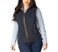 Rydale Ladies Huggate Waistcoat Womens Fleece Gilet Bodywarmer Vest Sleeveless Jacket Country Gilets 12 Colours (Marl Navy, 14)