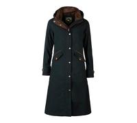 Rydale Ladies Long Riding Coat Women's Equestrian Full Length Waterproof Jacket (UK, Numeric, 12, Regular, Regular, Navy)