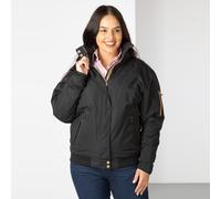 Rydale Ladies Ripon IV Bomber Jacket - Women's Waterproof Coats - Black - Size: UK10
