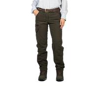 Rydale Ladies Shooting Trousers Outdoor Hunting Stalking Women's Country Trouser (UK, Numeric, 10, Regular, Regular, Dark Olive)