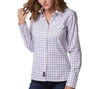 Rydale Ladies Soft Brushed 100% Cotton Hannah Check Pattern Shirt Country Shirts Blouse for Women