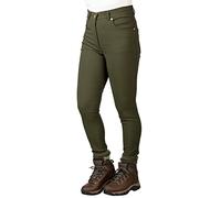 Rydale Ladies Walking Trousers Softshell Water Resistant Women's Hiking Trouser Outdoor Pants 2 Colours (Khaki, 14)