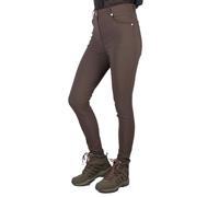 Rydale Ladies Walking Trousers Softshell Water Resistant Women's Hiking Trouser Outdoor Pants 2 Colours (UK, Numeric, 8, Regular, Regular, Dark Brown)