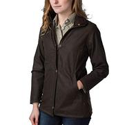 Rydale Ladies Wax Jacket Cawood Lined Waxed Cotton Coat for Walking or Shooting Olive