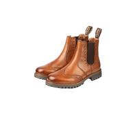 Rydale Men's Country Brogue Market Boots Work Footwear Leather Chelsea Boot (Elgin Tan, UK Footwear Size System, Adult, Men, Numeric, Medium, 12)