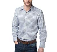 Rydale Mens Country Check Shirts (3XL, Garton Blue)