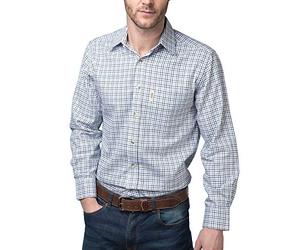 Rydale Mens Country Check Shirts (3XL, Garton Blue)