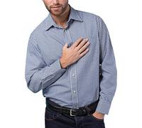 Rydale Mens Country Check Shirts (L, Millington Blue)