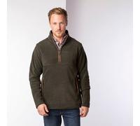 Rydale Mens Huggate 1/4 Zip Fleece - Khaki - Size: Large