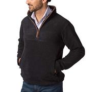 Rydale Men's Huggate Overhead Pullover Soft Fleece Half Zip Lightweight & Casual Gent's Country Jumper