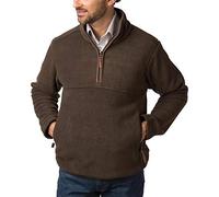Rydale Men's Huggate Overhead Pullover Soft Fleece Half Zip Lightweight & Casual Gent's Country Jumper