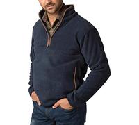Rydale Men's Huggate Overhead Pullover Soft Fleece Half Zip Lightweight & Casual Gent's Country Jumper