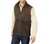 Rydale Men's Hybrid Fleece Waistcoat Outerwear Jacket Sleeveless Men Bodywarmer (UK, Alpha, 3XL, Regular, Regular, Olive)