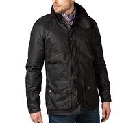 Rydale Mens Richmond Classic Waxed Cotton Slim Fit Jacket Country Gent's Bown Olive Coat
