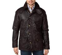Rydale Mens Richmond Classic Waxed Cotton Slim Fit Jacket Country Gent's Bown Olive Coat