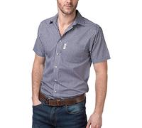Rydale Mens Short Sleeved Shirt Millington Navy