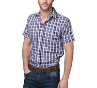 Rydale Mens Short Sleeved Shirt Yedingham Blue