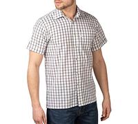 Rydale Men's Short Sleeved Shirts Check Patterned Summer Poly Cotton Work Casual Shirt