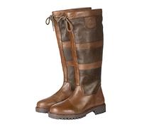 Rydale Mens Tall Leather Country Boots Walking Yard Boot Knee High Pull On Oak Brown (Oak Brown, UK Footwear Size System, Adult, Men, Numeric, Medium, 9)