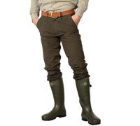 Rydale Men's Waterproof Shooting Breeks, Olive Green, Rustle-Free Hunting Trousers (UK, Numeric, 32, Regular, Short, Dark Olive)