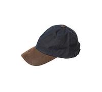 Rydale Mens Wax Baseball Cap with Nubuck Peak Country Waxed Caps for Men Hats One Size 3 Colours (Navy)