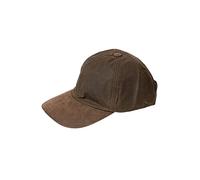 Rydale Mens Wax Baseball Cap with Nubuck Peak Country Waxed Caps for Men Hats One Size 3 Colours (Olive)
