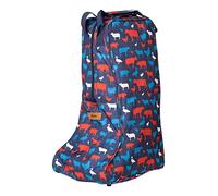 Rydale Wellington Boot Storage Bag Zipped Carry Handle Carrier Welly Bag Men's Ladies (Farmyard)