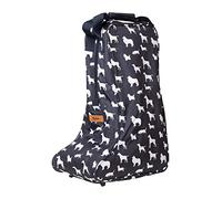 Rydale Wellington Boot Storage Carrier Zipped Handle Bag - Multi Dog Navy