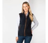 Rydale Women's Huggate Fleece Gilet - Ladies Body Warmers - Navy - Size: UK8