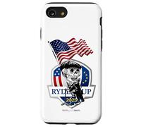 Ryder Cup 2025 Skeleton Golfer USA Flag Funny Design Case for iPhone SE (2020) / 7/8