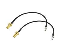 Rydocyee TS9 to SMA Female Bulkhead Adapter Cable 6 Inches for Nighthawk Mobile Hotspot Routers M1 M5 M6 M7, Zing 771S, Velocity 2, Verizon Jetpack MiFi 8800L, 7730L, LTE Modem LB1120 LB 2120-2 Pack