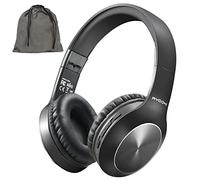 Rydohi Bluetooth Headphones Over Ear, 68H Playtime and 3 EQ Music Modes Wireless Headphones with Microphone/Deep Bass, HiFi Stereo Foldable Lightweight Headset for PC Home Travel Office (BLACK)