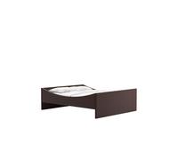 RYE Curved Bed Frame 160x200 Dark Brown