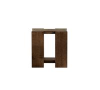 RYE Etagere Side Table Medium Smoked Red Oak