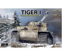 Rye Field Model German Tiger I Early Production 1:35 Wittmann`s Tiger No. S04 - full interior & clear parts - RM5025