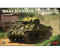 RYE FIELD 5119 1/35 M4A4 SHERMAN Medium Tank with British Canadian and Chinese