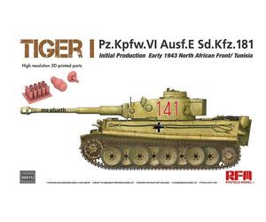 Rye field Core Range 5001U 1/35 TIGER I PZ.Kpfw.VI Ausf.E sd.kfz.181